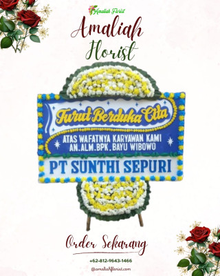 Papan Bunga Duka di Pasirlayung